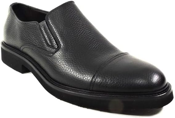 

Мужские черные мягкие кожаные лоферы Casadei с комфортной легкой подошвой