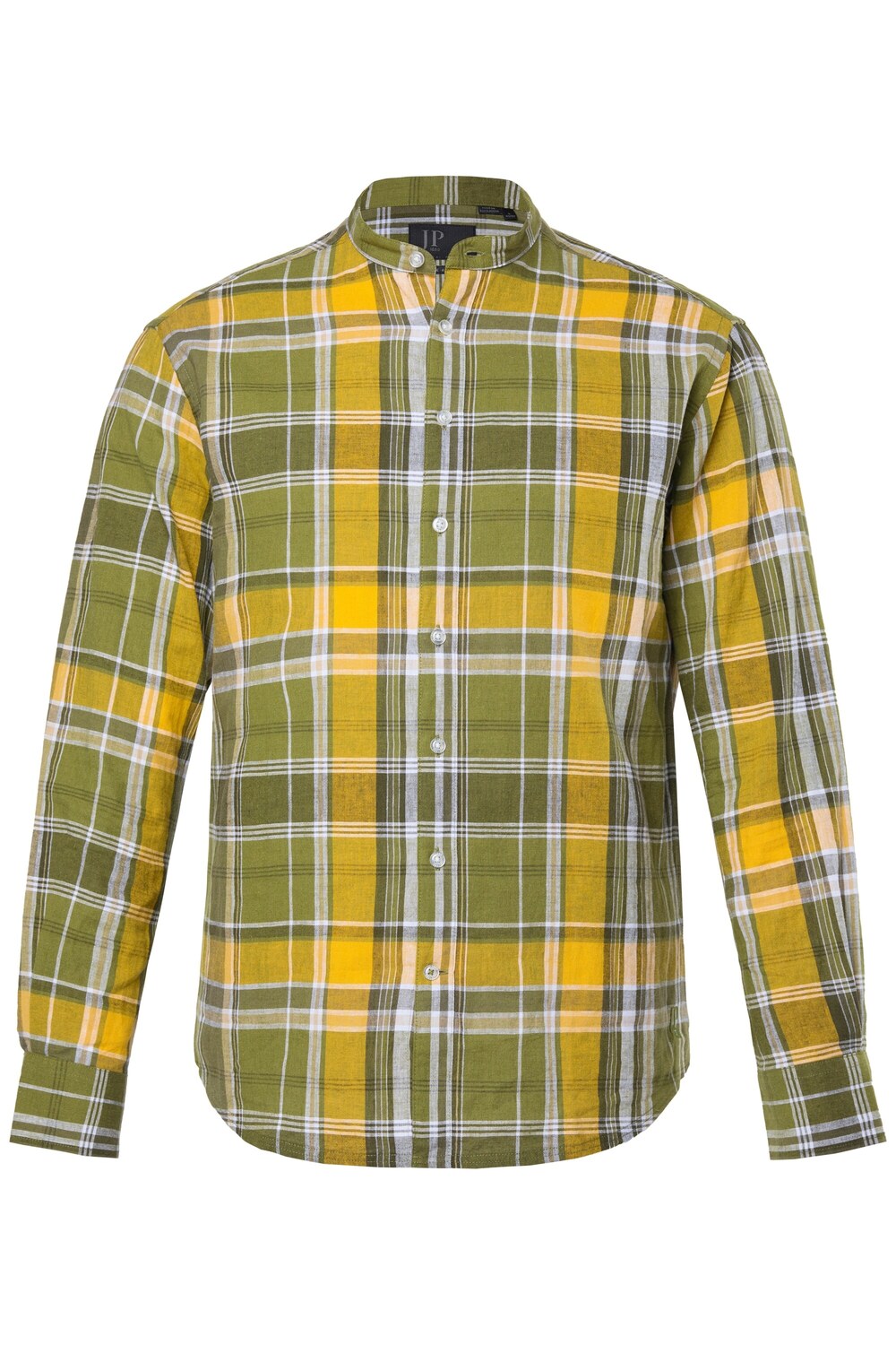 

JP1880 Рубашка на пуговицах Regular fit в зеленом цвете