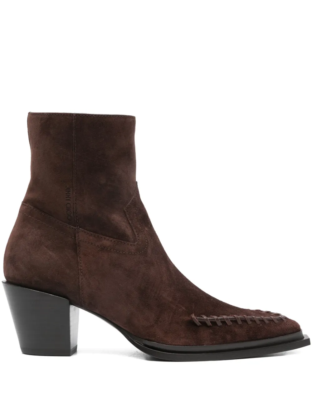 Ботильоны Cece 60 с заостренным носком JIMMY CHOO, коричневый