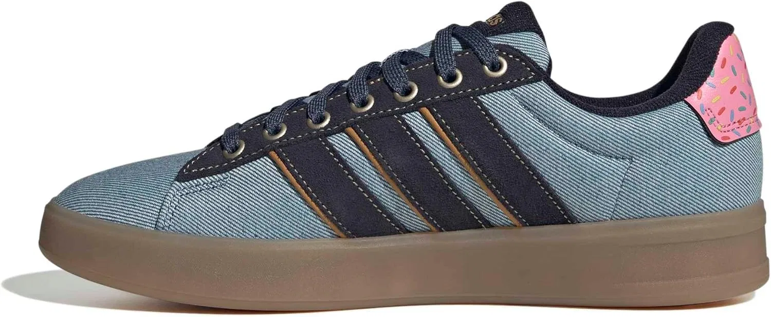 Мужские кроссовки Adidas Grand Court Simpsons KK3539 Nondye/Legink/Mesa, Non Dyed Legend Ink Mesa