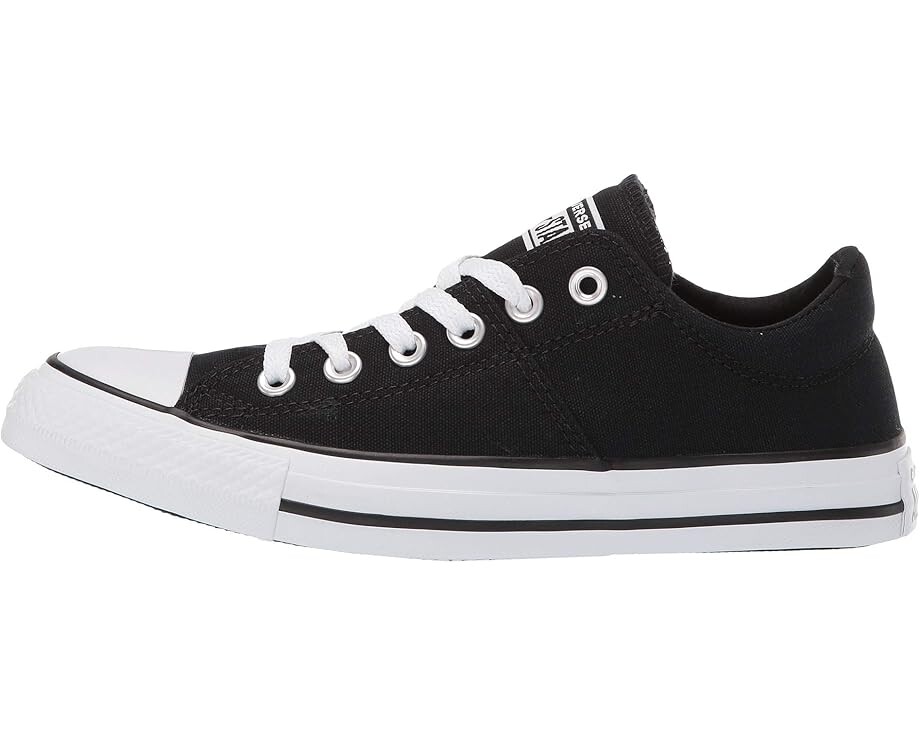 Кроссовки Converse Chuck Taylor All Star Madison Low Top Sneaker, цвет Black/Natural Ivory/White — фото 4