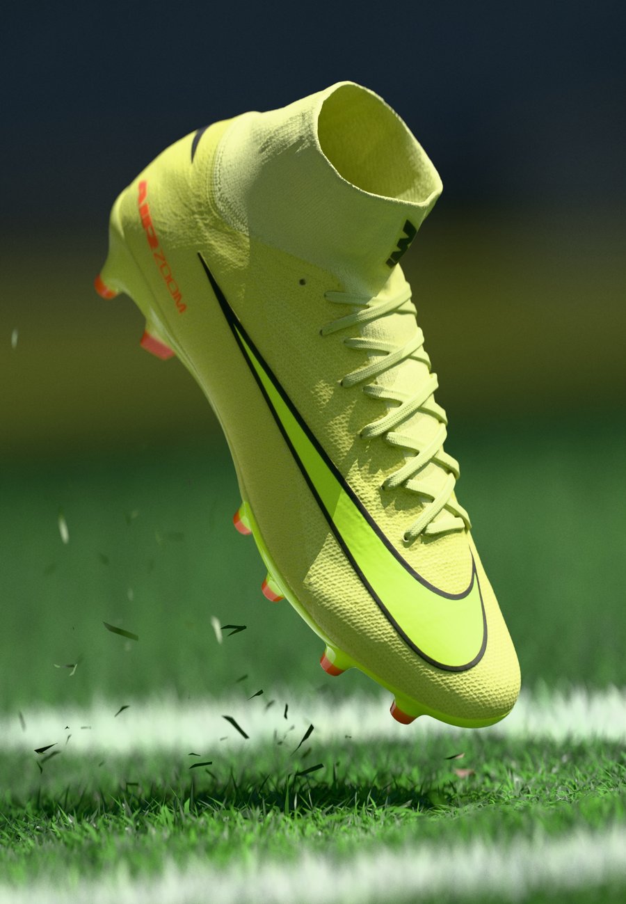 Кроссовки Nike Performance ZM 10 PRO AG PRO, Limelight/Volt/Hyper Crimson/Green