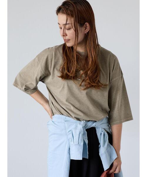 

Футболка, винтажный стиль Lugnoncure, цвет хаки