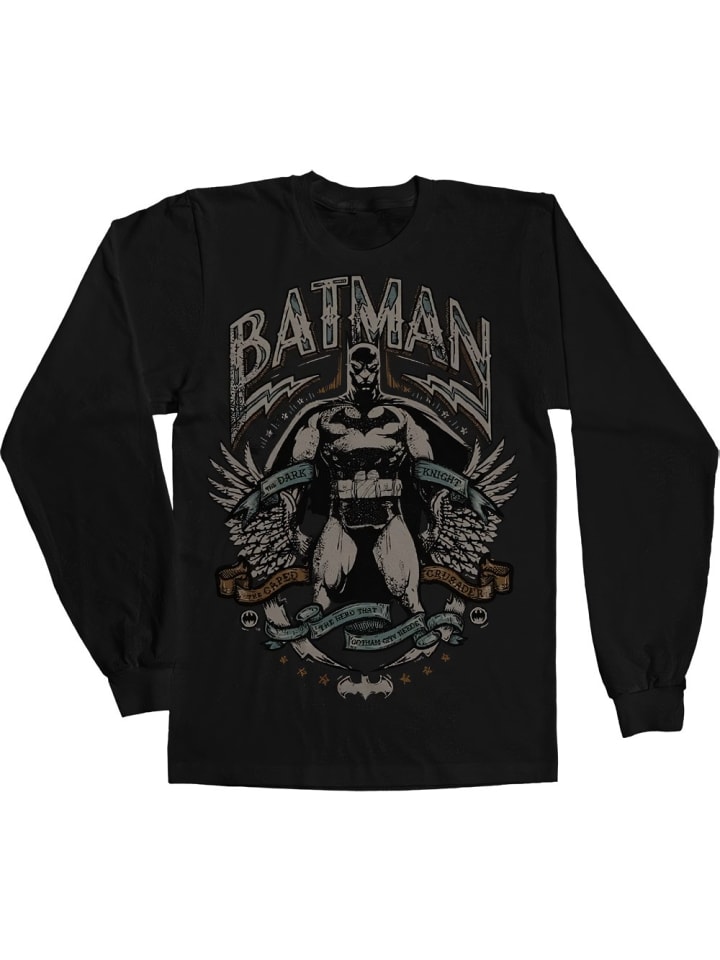 

Лонгслив Batman, черный