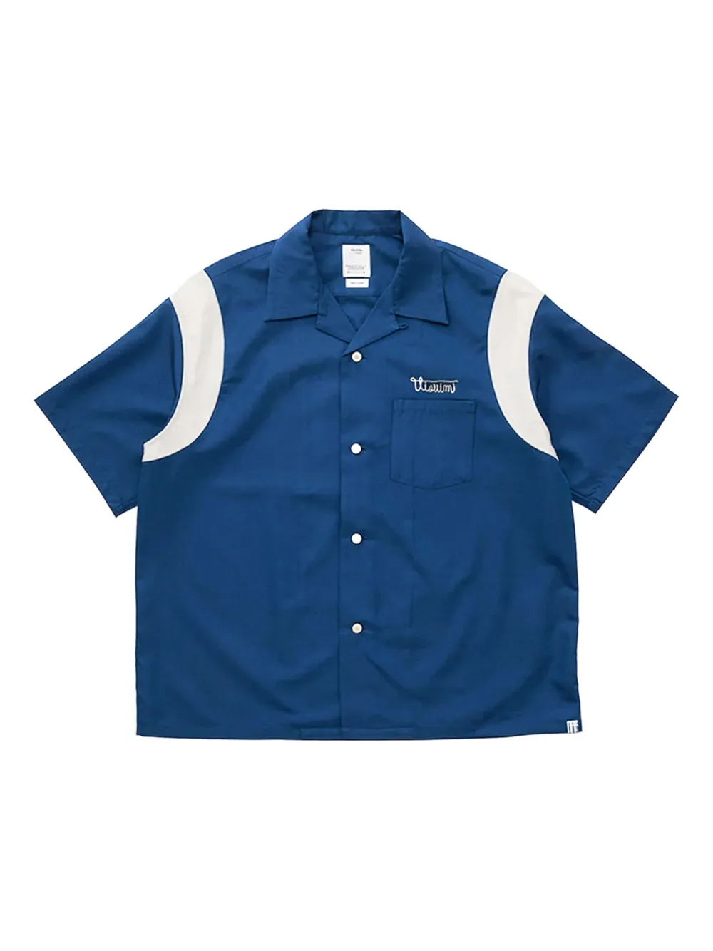 

Рубашка Дугласа в полоску для боулинга visvim, синий