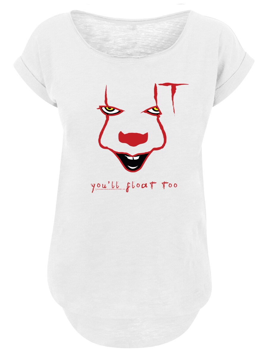 

Футболка F4NT4STIC IT Film ES Stephen King Pennywise Float, White