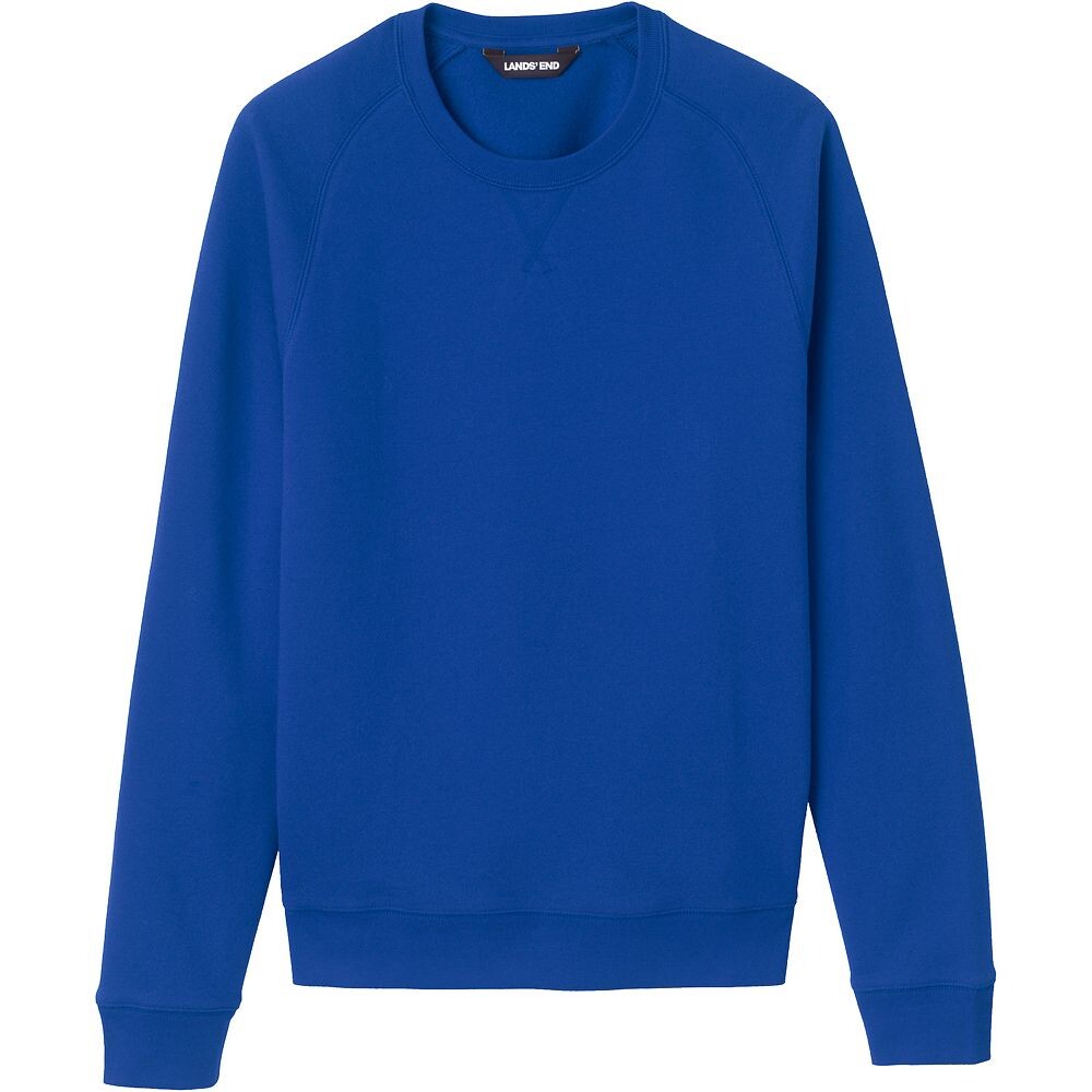 

Толстовка с круглым вырезом для взрослых Lands' End School Uniform, цвет Cobalt