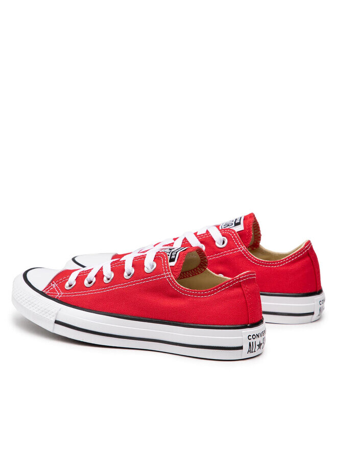 Тканевые кроссовки All Star Ox Converse, красный — фото 4