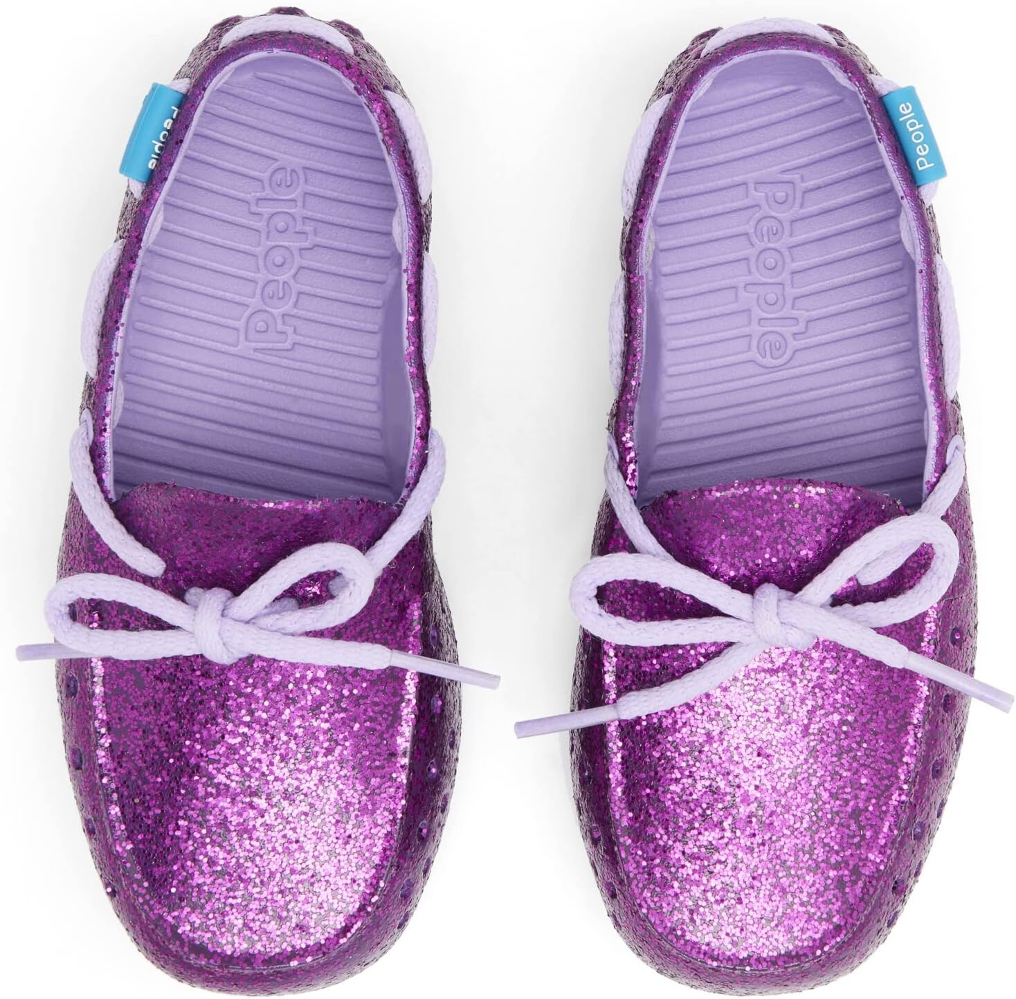 

Лоферы People Footwear Kids Senna Graphic, цвет Light Purple Glitter