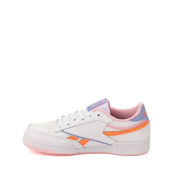 

Кроссовки Reebok Club C Revenge Athletic Shoe, цвет White/Orange Flash