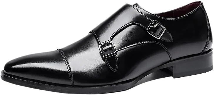 Оксфорды мужские из натуральной кожи на резиновой подошве, Black UOPYNE