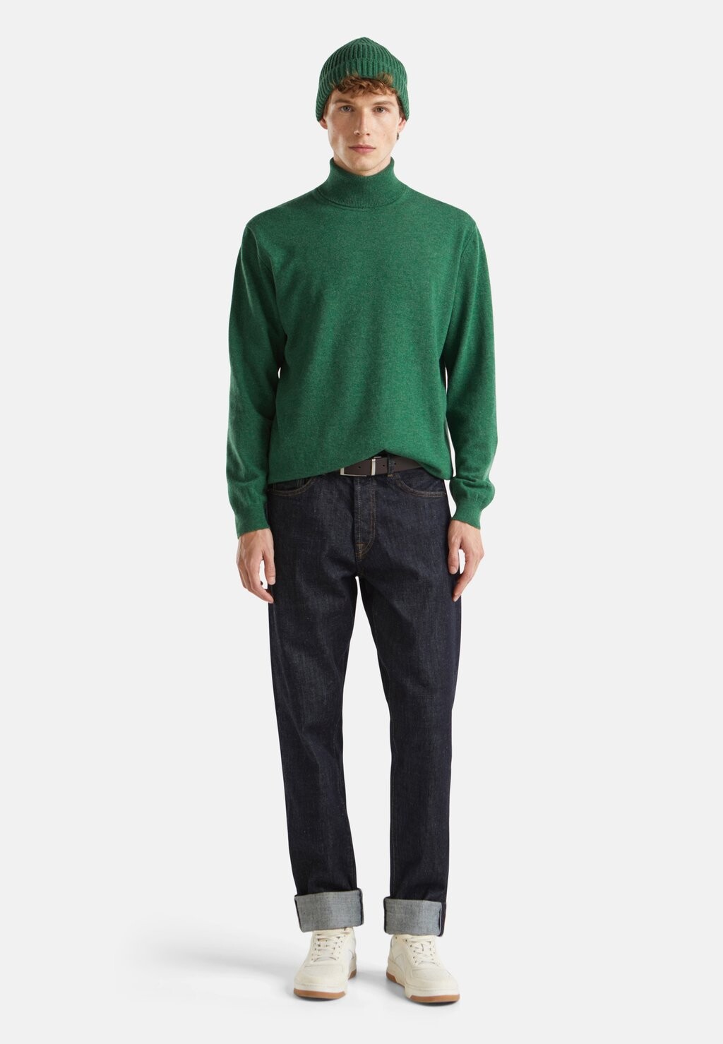 

Джемпер TURTLENECK United Colors of Benetton, зеленый