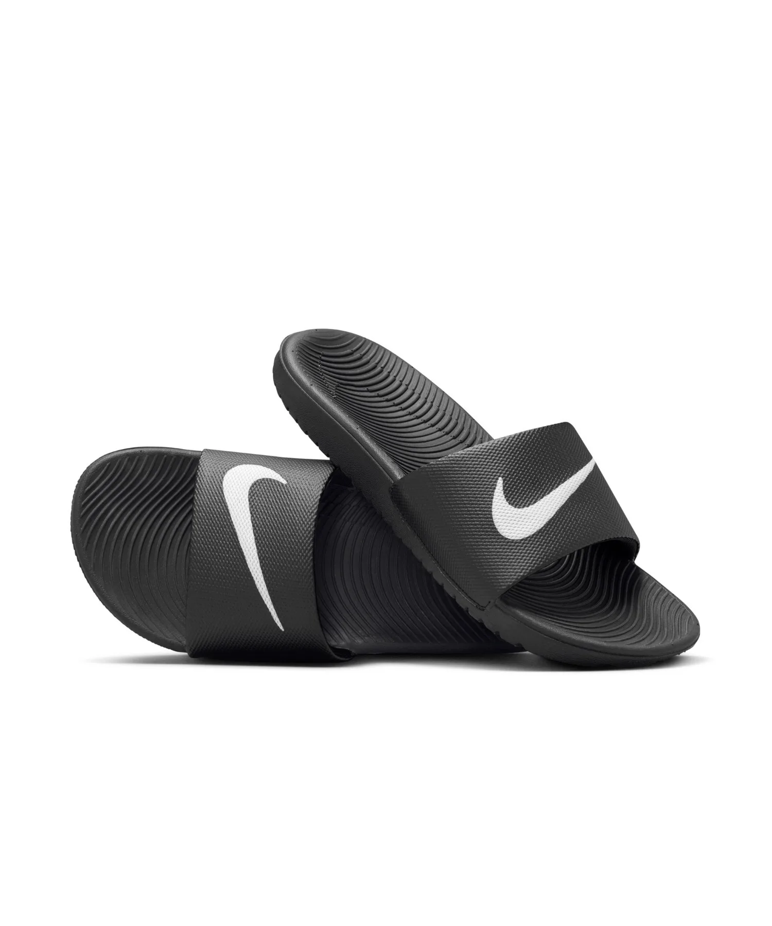 Детские/женские сандалии NIKE Kawa Little/Big Kid's Slides 819352-001 — фото 3