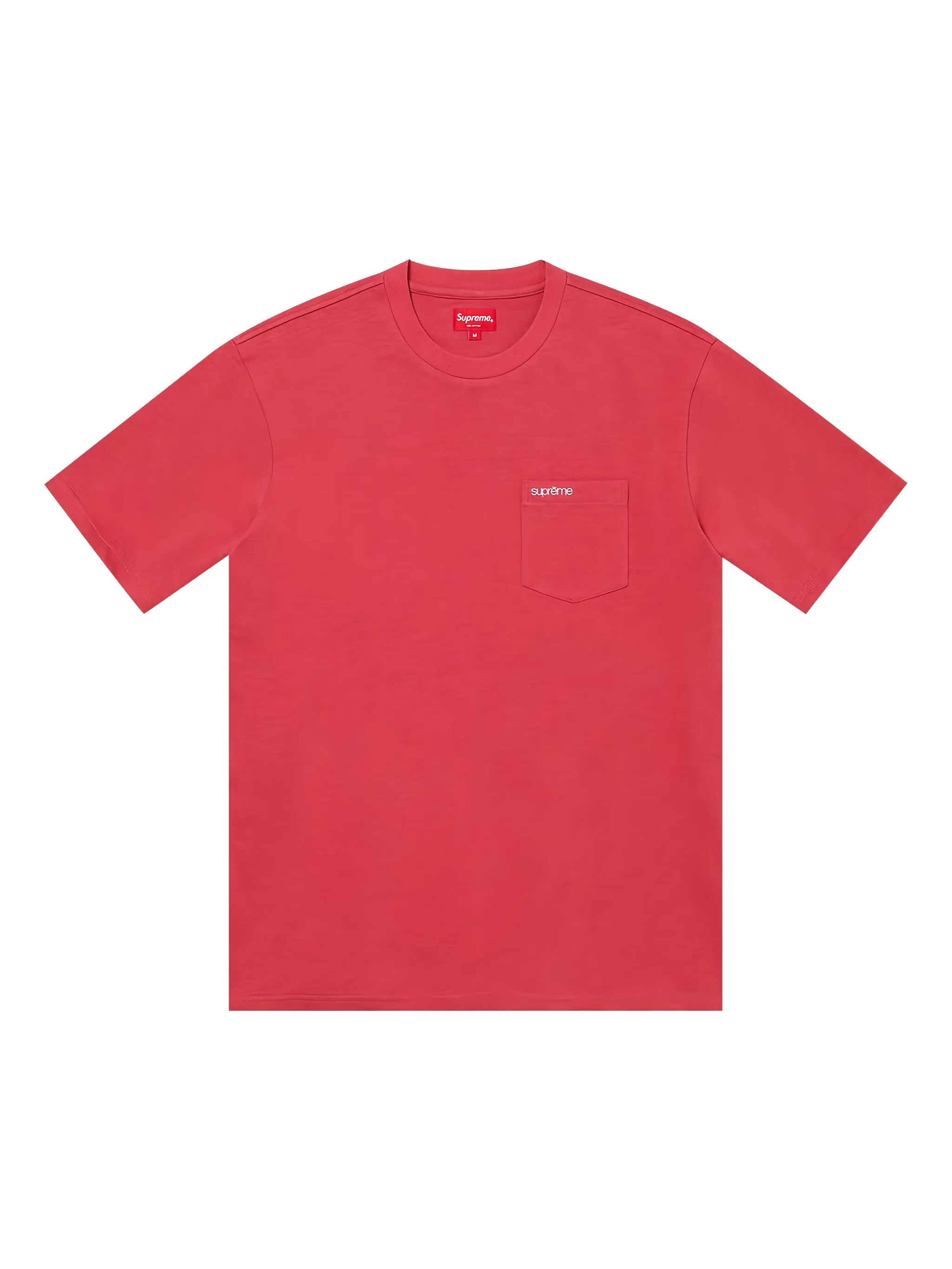 

Футболка с карманом Supreme, красный