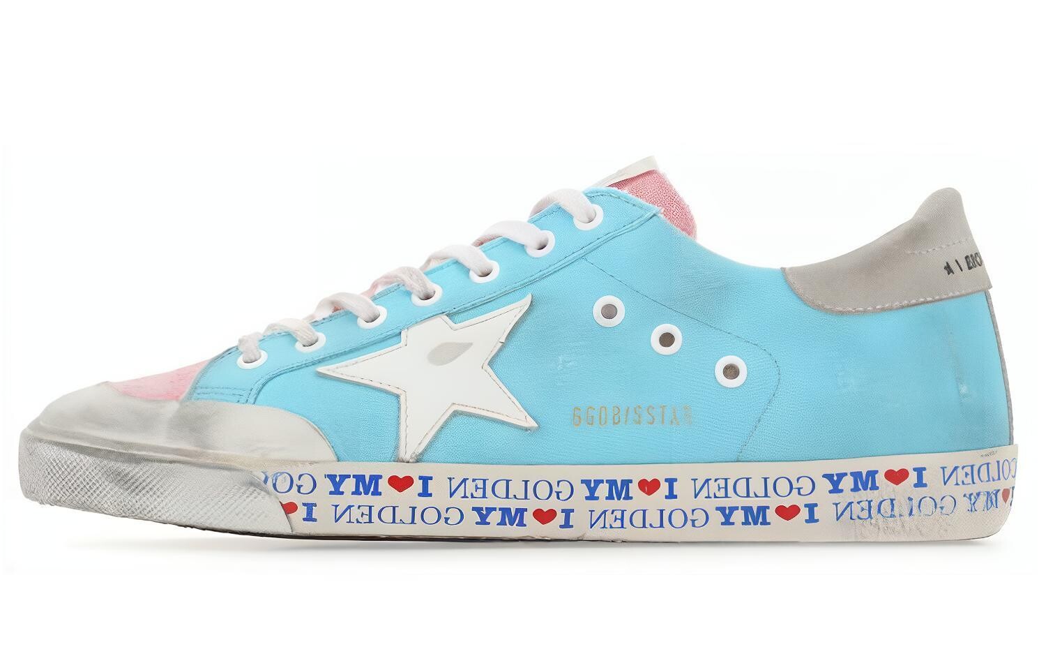 

Кроссовки Golden Goose Super-Star Lifestyle, синий