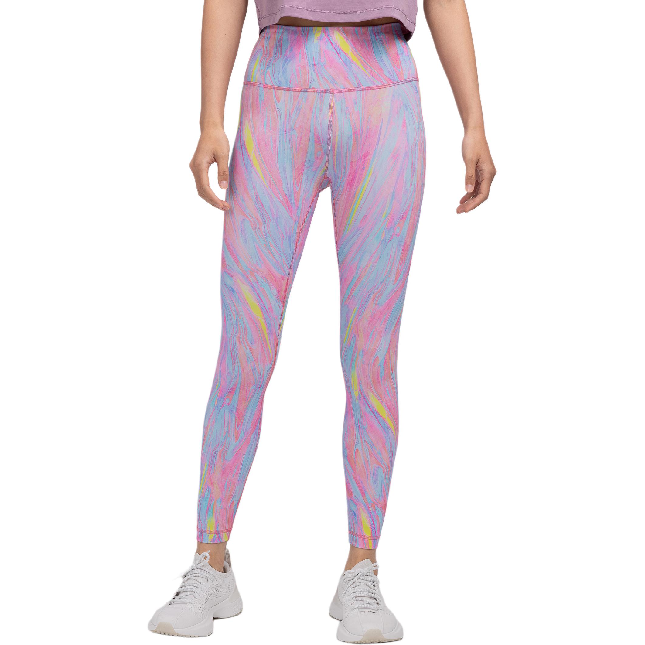 

Женские леггинсы для йоги Wunder Train Lululemon, мультиколор