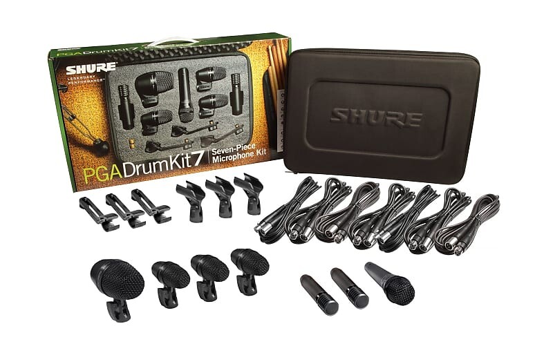 

Микрофон Shure PGADRUMKIT7 7pc Drum Microphone Kit