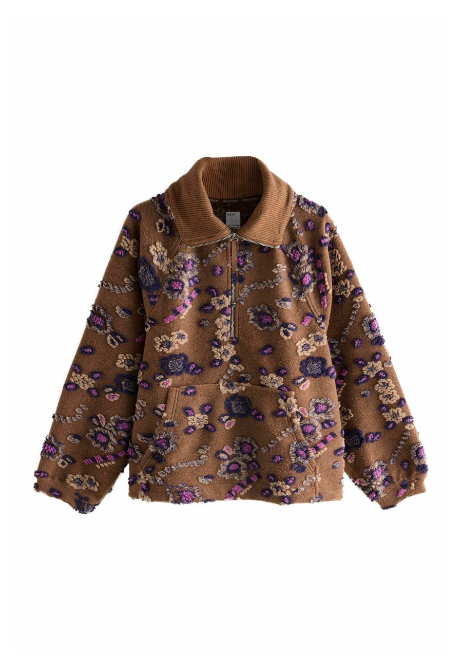 

Джемпер Next TEXTURED, Tan Brown Floral/Brown