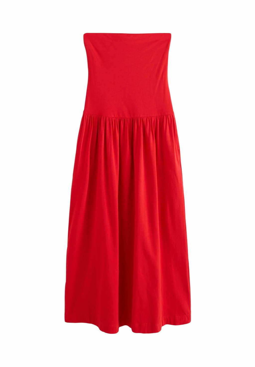 

Платье макси DROP WAIST BANDEAU LENGTH - Jersey dress Next, красный