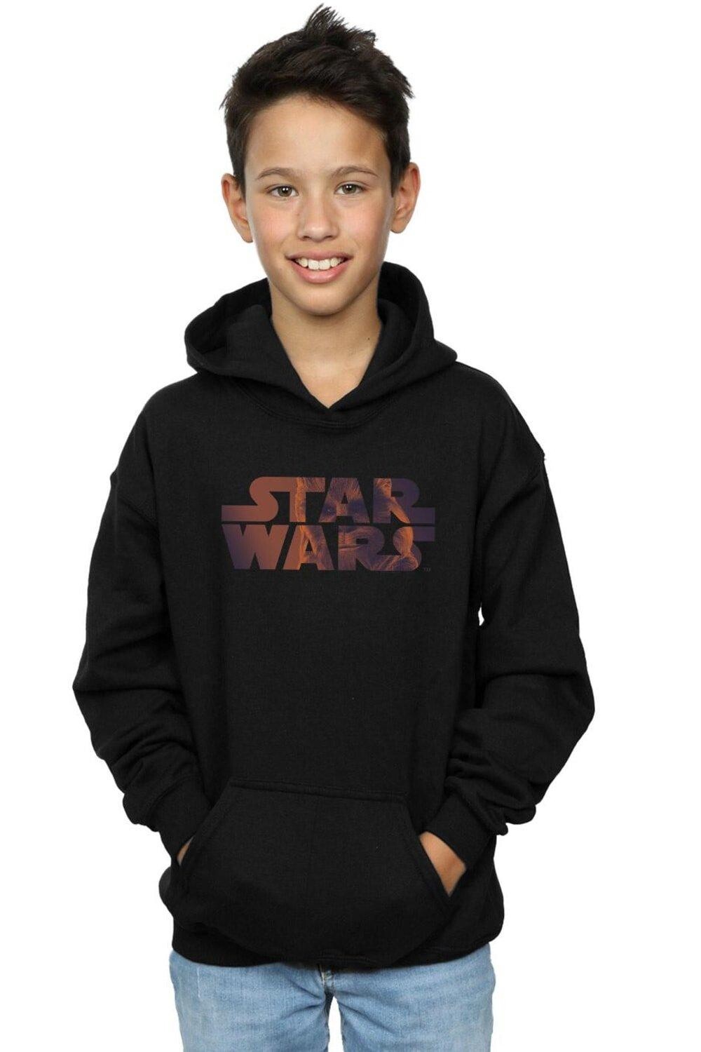 

Толстовка с логотипом Chewbacca Star Wars, черный
