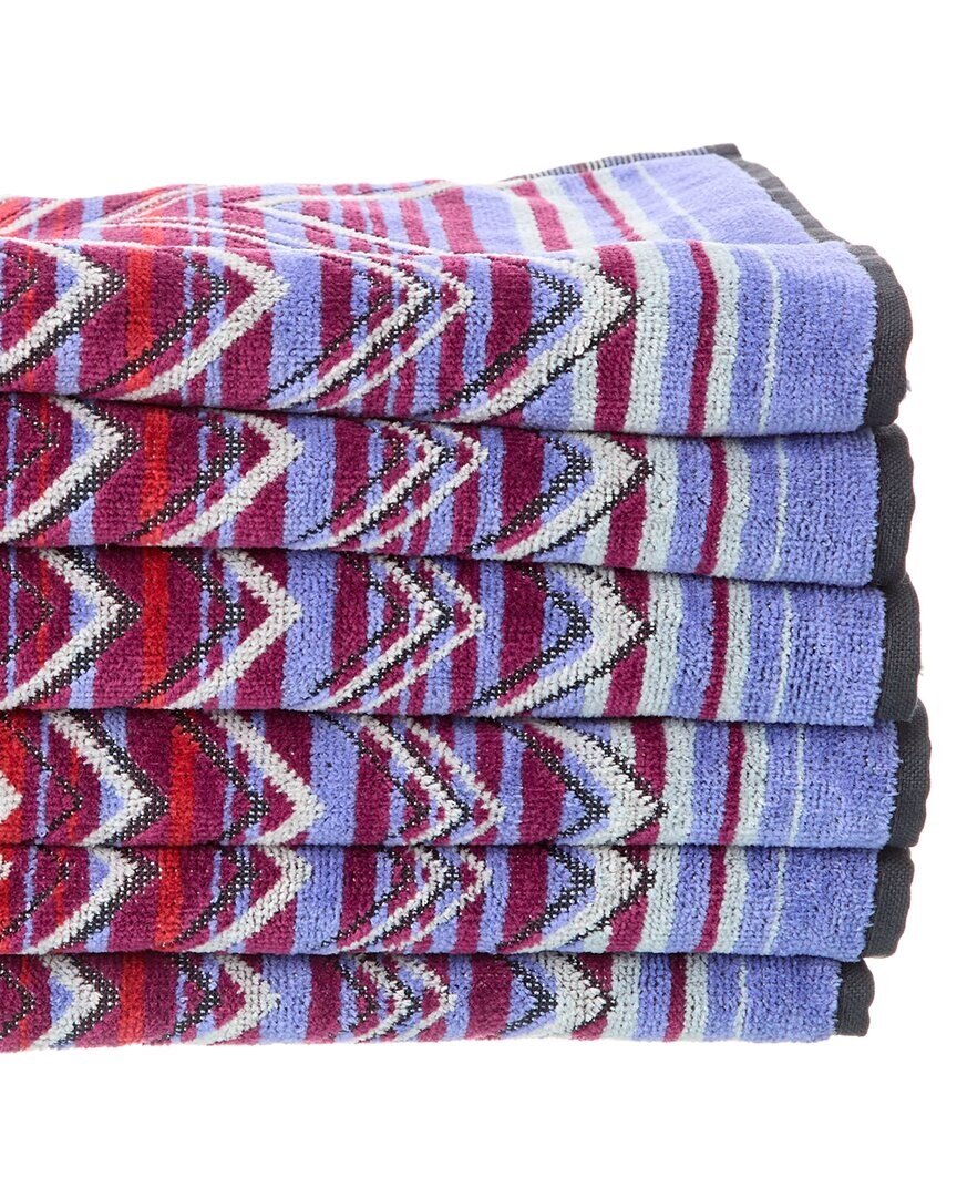 

Набор из 6 банных полотенец Missoni Home Tolomeo, цвет Orange
