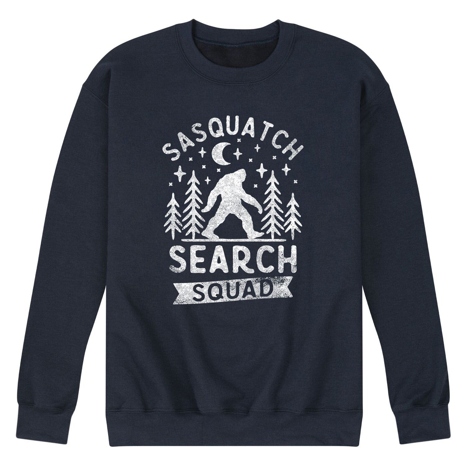 

Мужской флисовый свитшот Sasquatch Search Squad Licensed Character