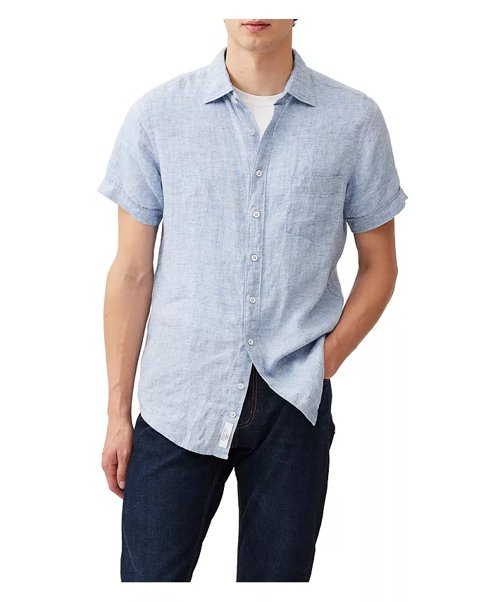 

Мужская рубашка Palm Beach Sports Fit Rodd & Gunn, синий