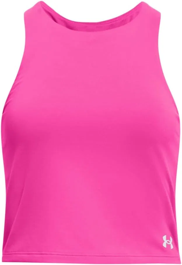 Топ для девочек Motion Crop Tank Under Armour, Rebel Pink / Pink