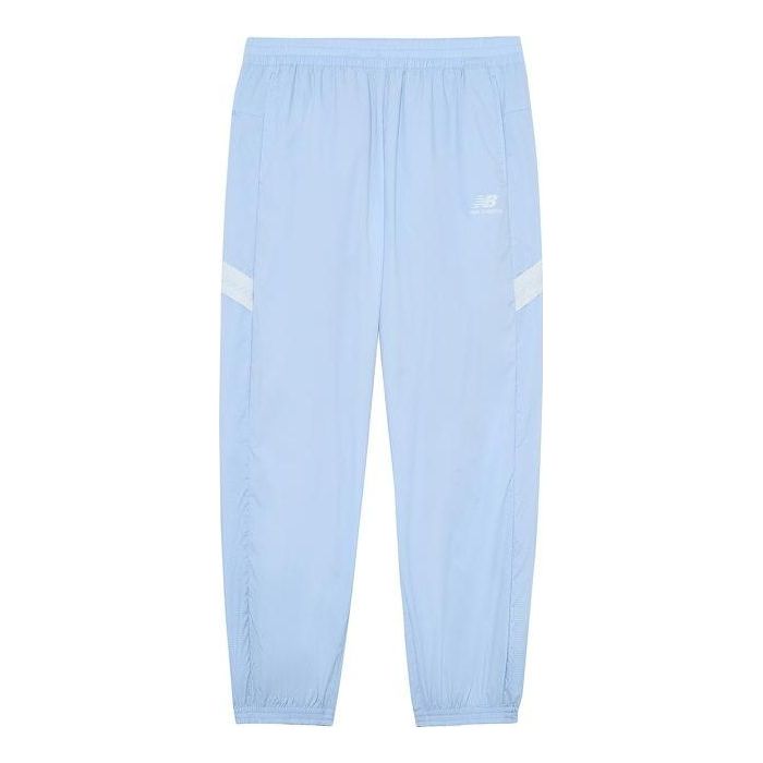 

Спортивные брюки New Balance Logo Striped Joggers 'Sky Blue White', синий