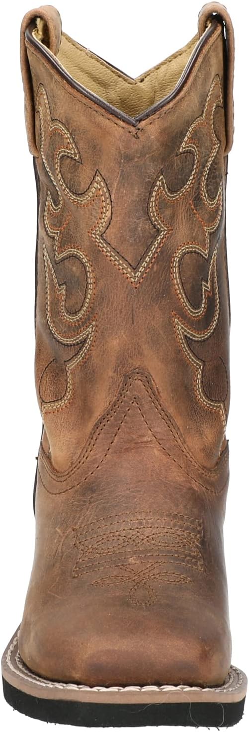 Детские вестерн-бутсы Smoky Mountain Pueblo Smoky Mountain Boots, 12.5 Little Kid Dark Crazy Horse — фото 4