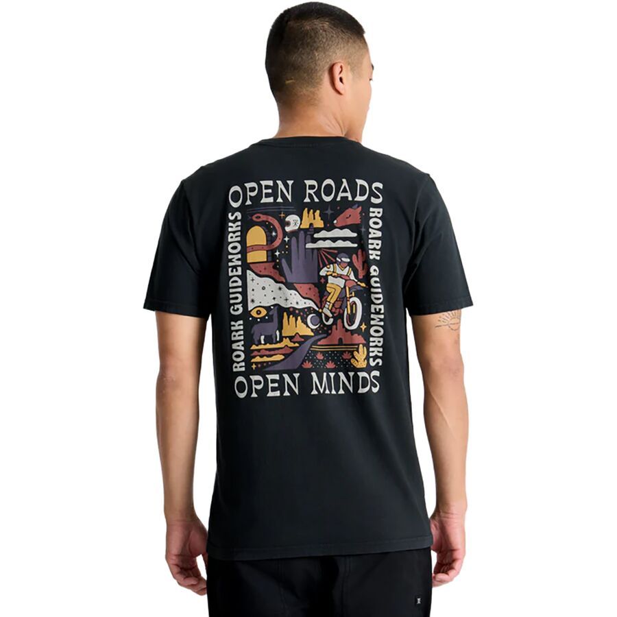 

Футболка Roark Atacame Guideworks Roark, Black, Черный, Футболка Roark Atacame Guideworks Roark, Black