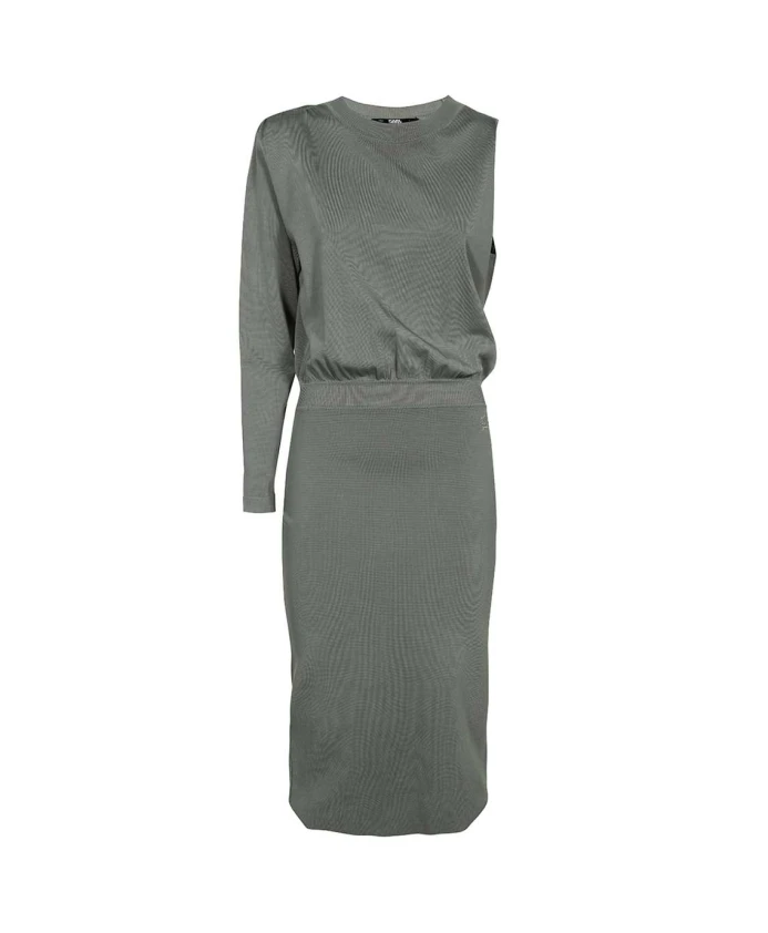 

Платье из вискозной смеси Karl Lagerfeld, зеленый