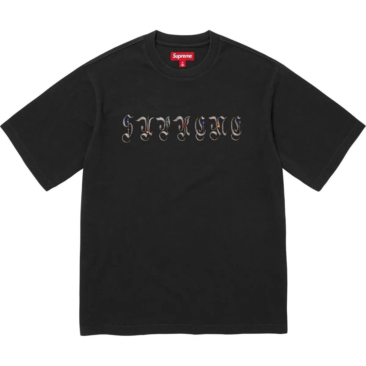 FW25 НЕДЕЛЯ 11 AOI Gems Футболка с короткими рукавами, унисекс Supreme, белый — фото 2