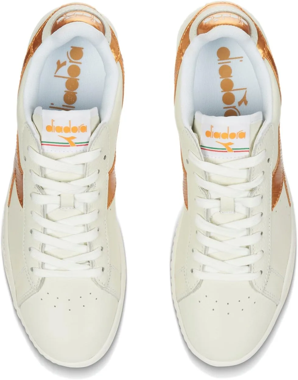 Кроссовки Diadora Unisex Game MetallicSneakers, белый — фото 4