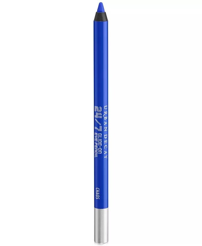 

Водостойкая подводка для глаз 24/7 Urban Decay, цвет Chaos (matte cobalt blue with slight floating pearl)