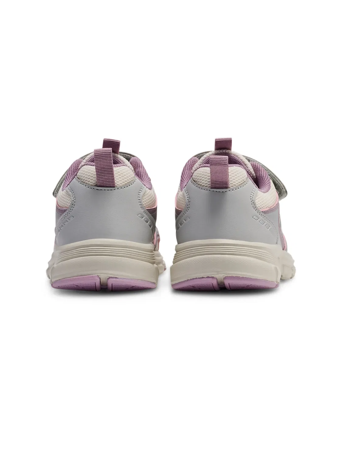 Кроссовки на липучке Effort One, Hummel, marshmallow/silver — фото 3