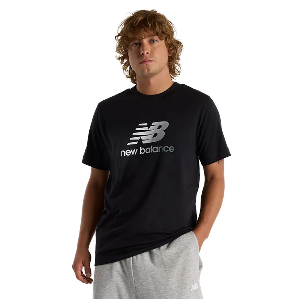 

Футболка с коротким рукавом New Balance Sport Essentials Gradient Logo, черный