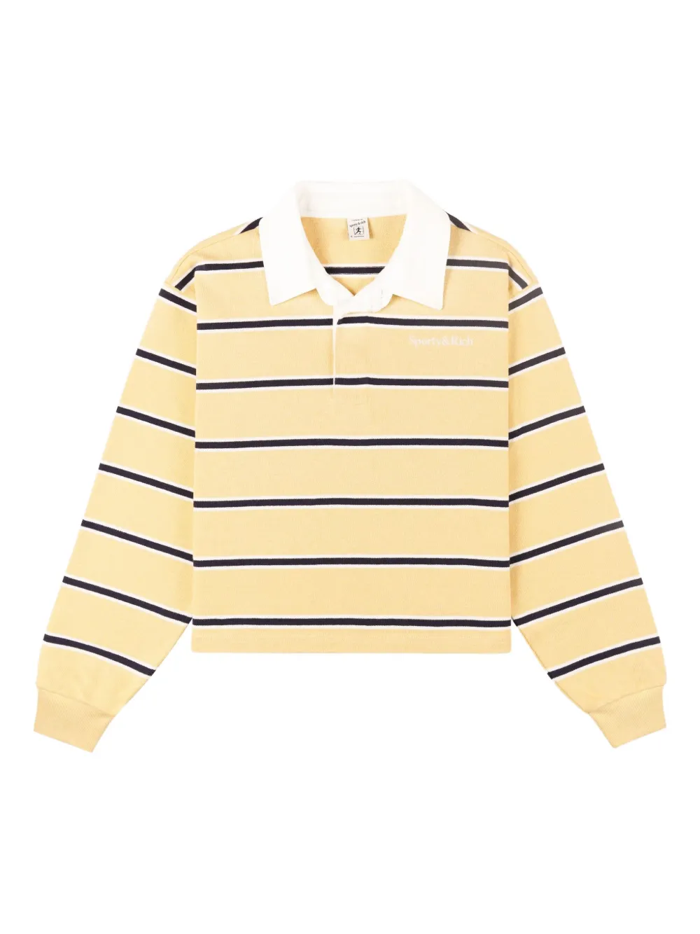 

Рубашка поло с логотипом Serif Sporty & Rich, желтый