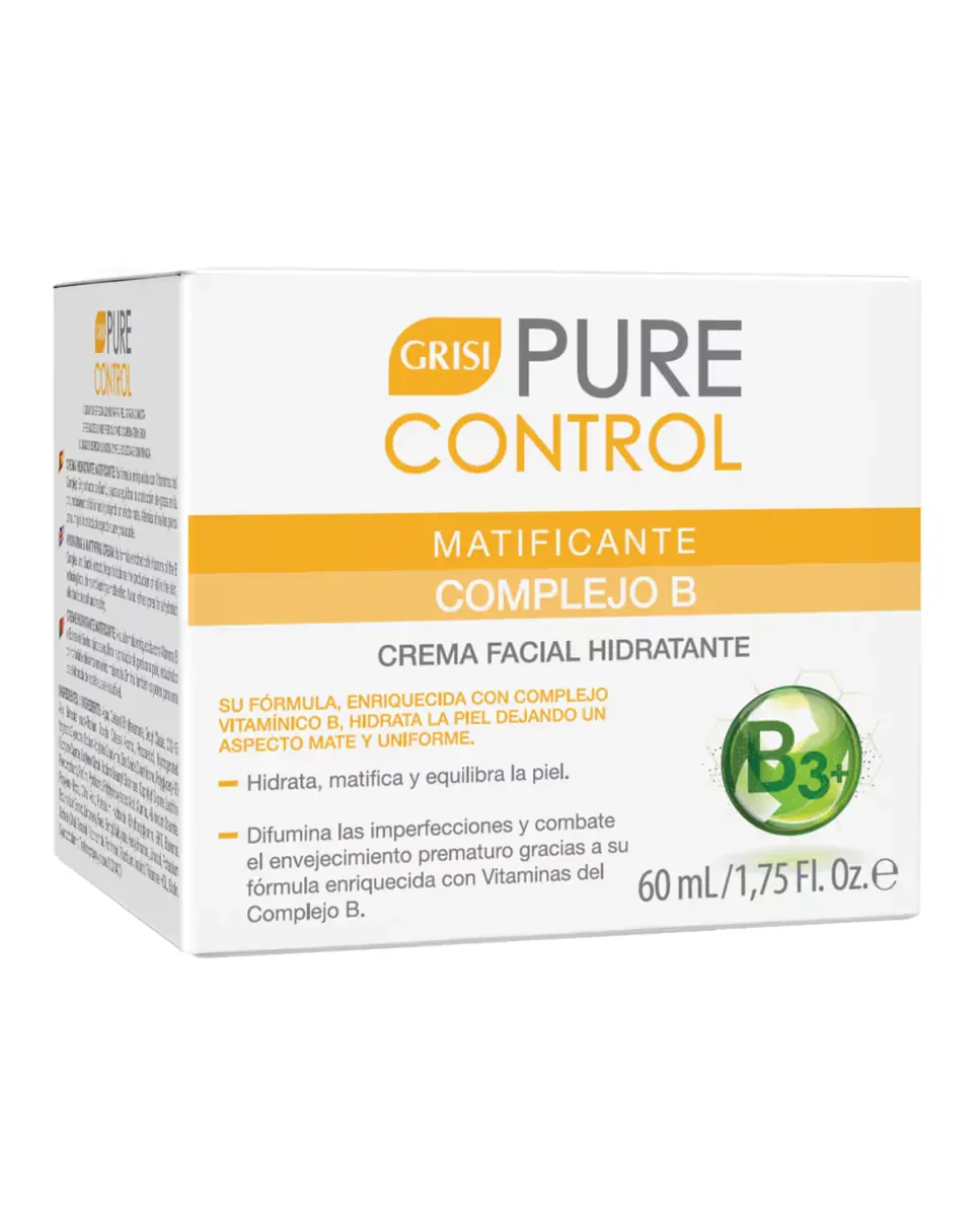 Матирующий увлажняющий крем для лица Pure Control Grisi