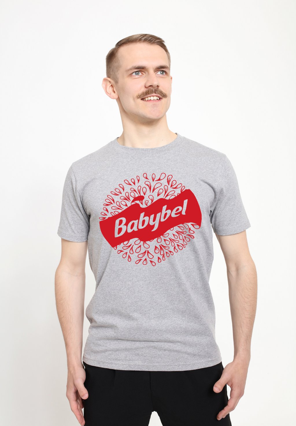

Футболка с принтом Henry Tiger, цвет Heather Grey