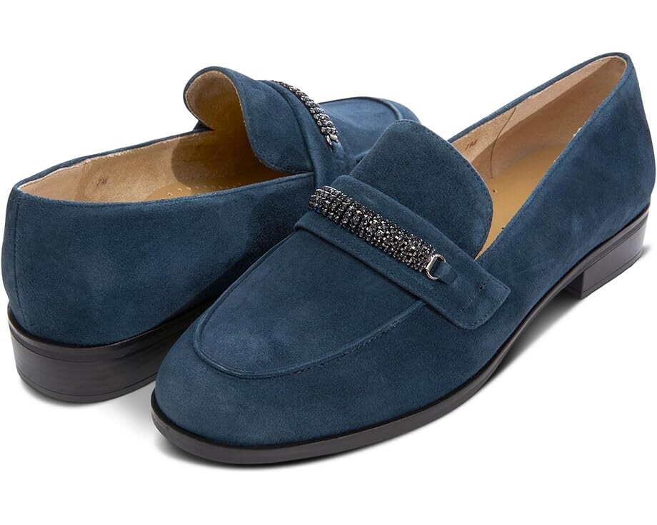 

Туфли на плоской подошве Vaneli Kiara, цвет Navy Suede