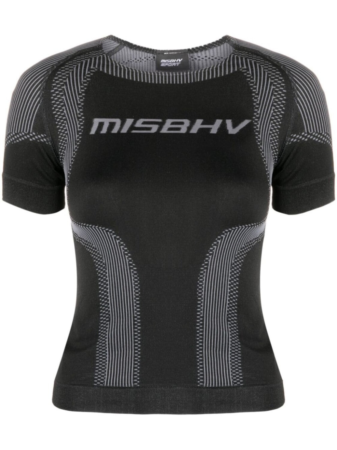 

MISBHV топ с логотипом, черный