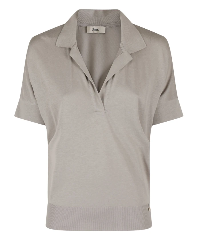 

Стильная рубашка поло Herno, бежевый
