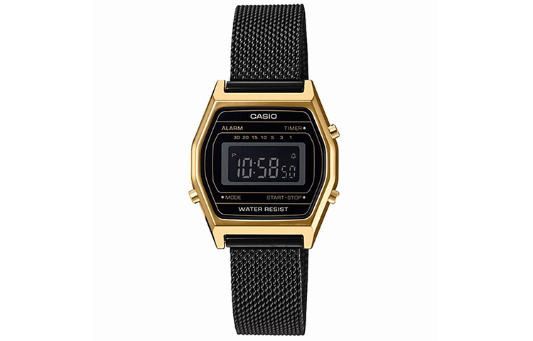 

Унисекс молодежные черные часы LA690WEMB-1BEF CASIO