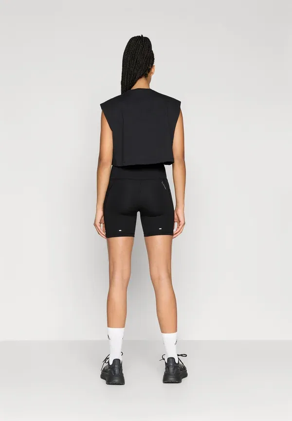 Тайтсы беговые Adi 365 short short Adidas Performance, черный — фото 3