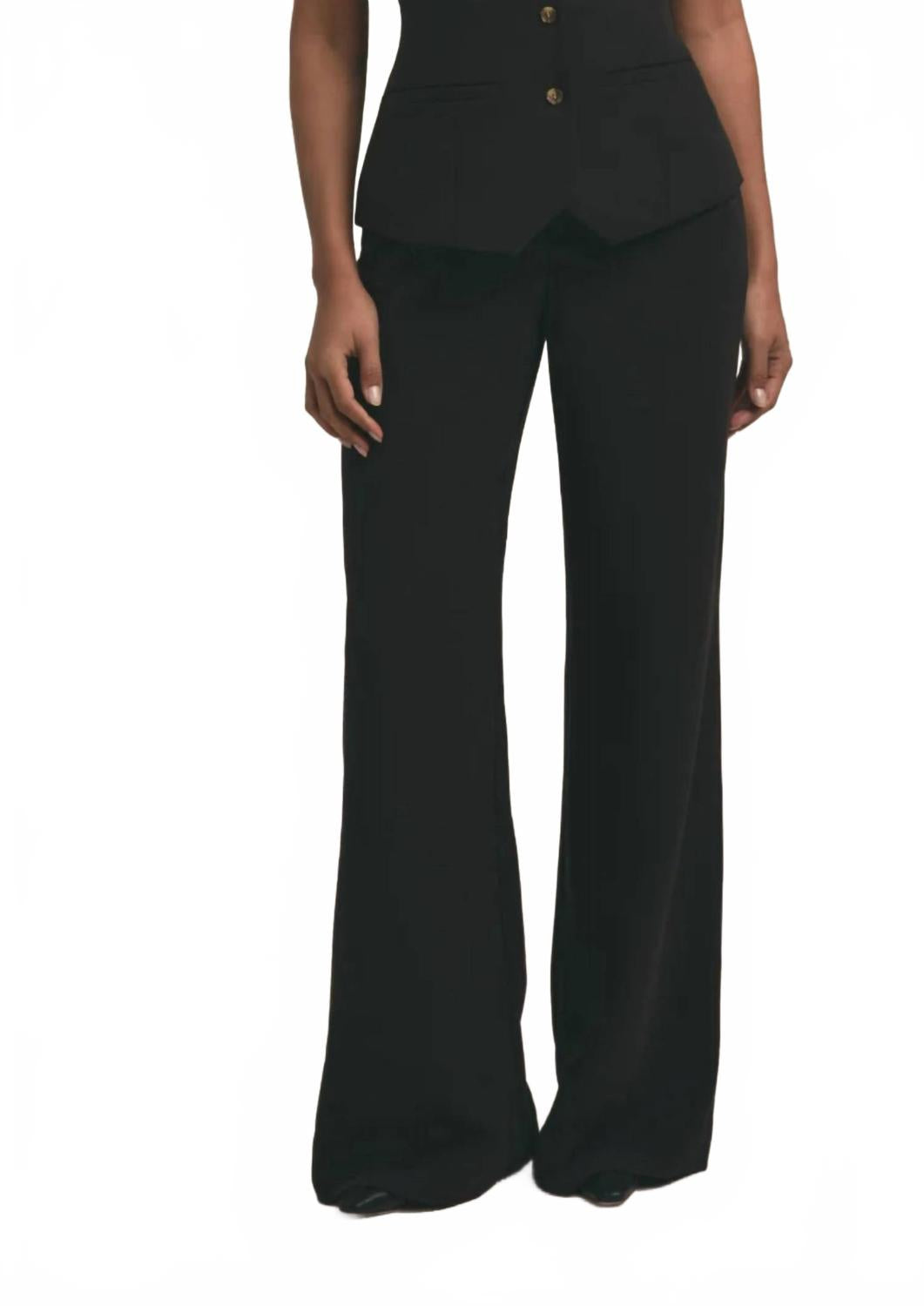 

Favorite Daughter Брюки Jones Wide Leg черного цвета