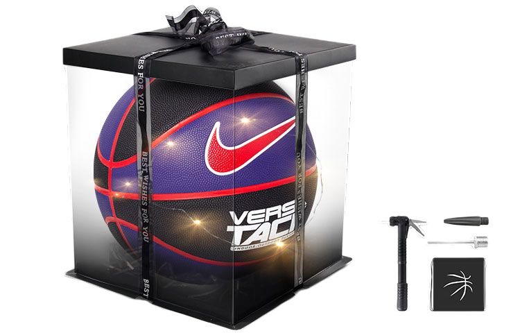 

Nike Баскетбольный мяч PU черно-сине-красный размер 7 тренировочный унисекс