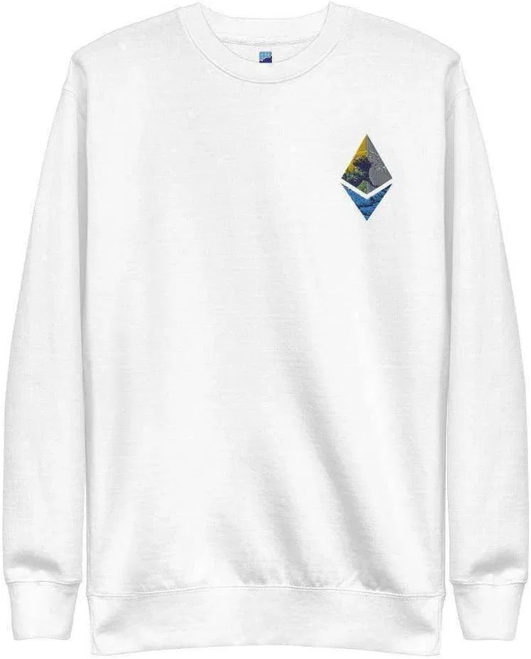 Толстовка Ethereum Art, InvestmenTees, Dusty Rose