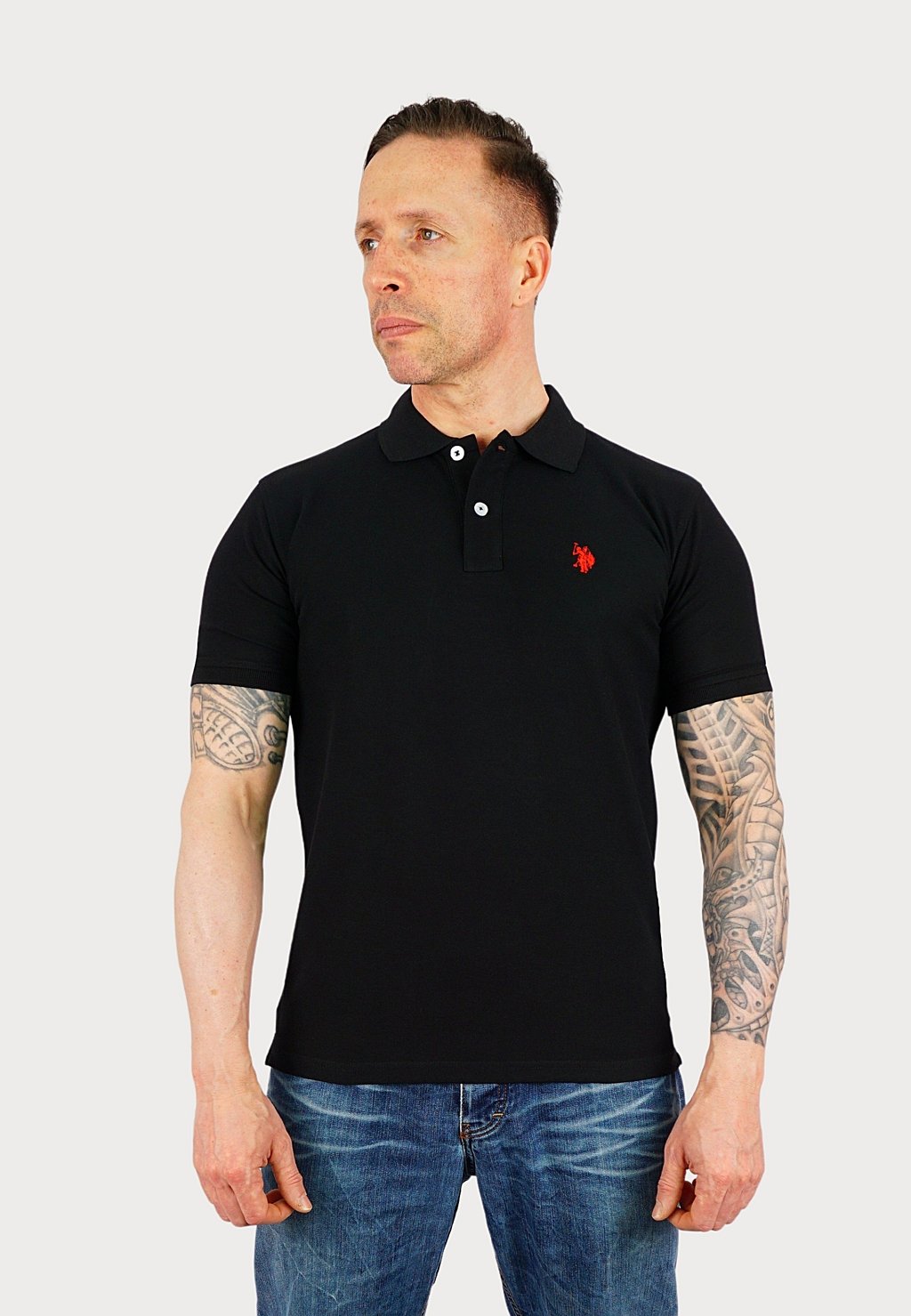 

Рубашка поло SHORTSLEEVE U.S. Polo Assn., черный