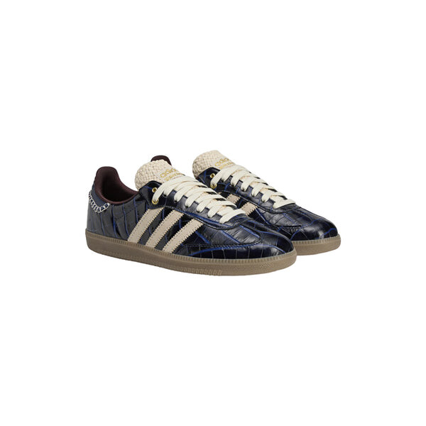 Кроссовки x wales bonner samba 'collegiate navy' Adidas, синий — фото 3